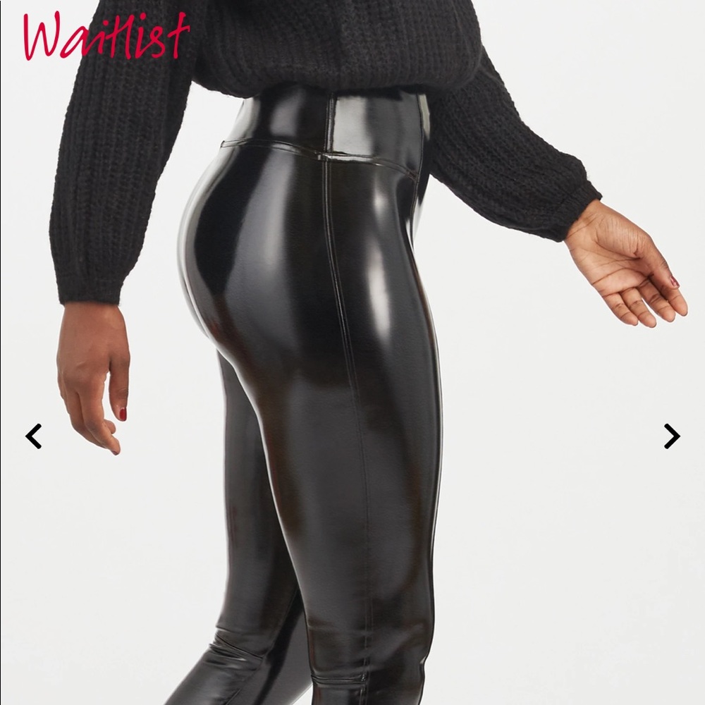 Spanx Faux Leather Leggings